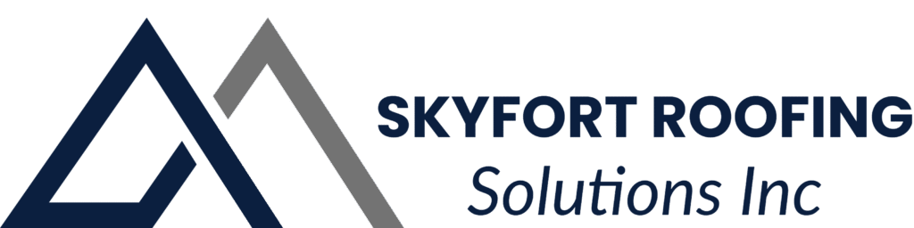 Skyfort Roofing Solutions Inc. logo – professional roofing, siding, gutters, and exterior solutions in Georgia